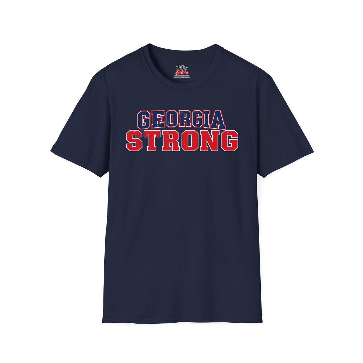Georgia Strong Unisex Softstyle T Shirt State Name Graphic Tee