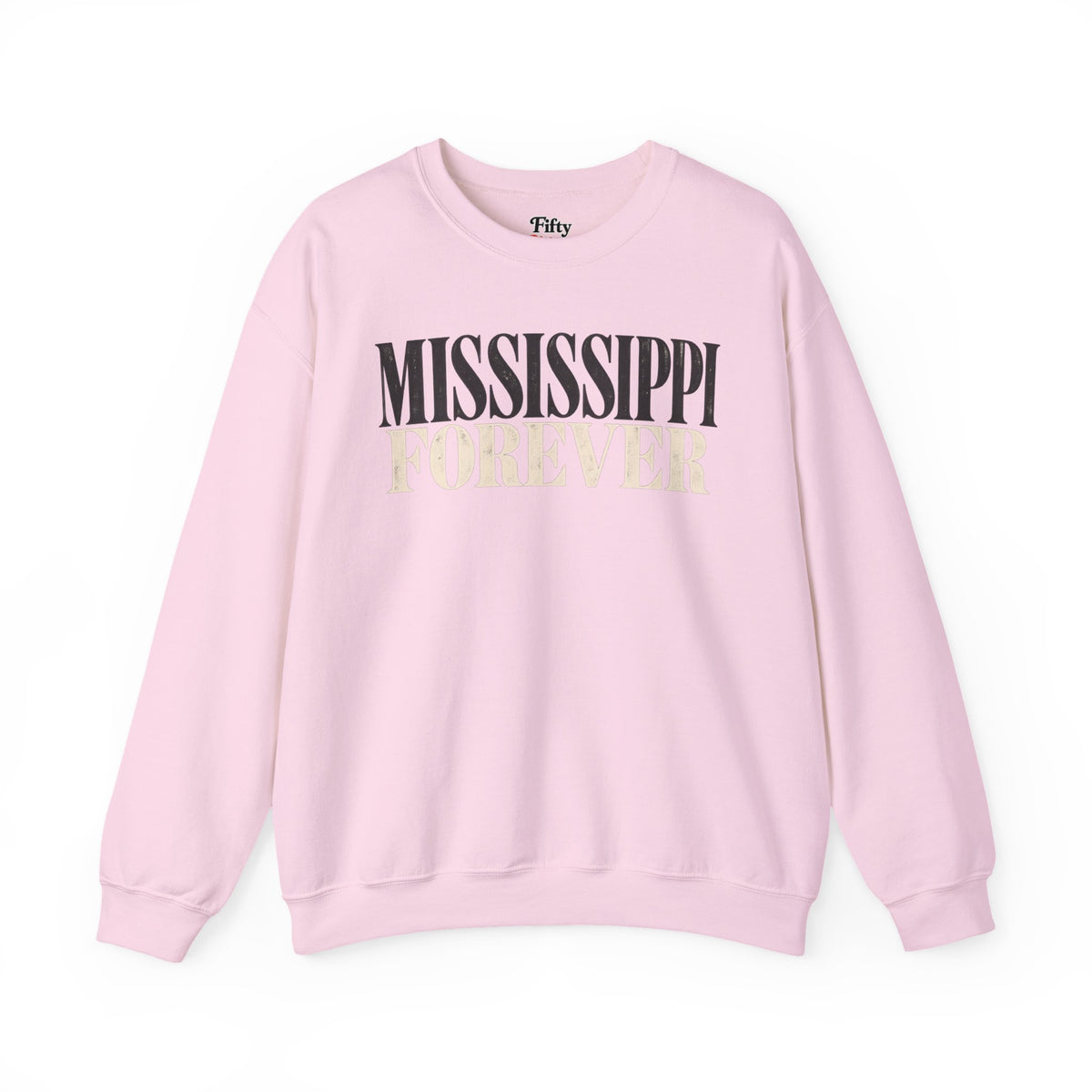 Mississippi Forever Unisex Crewneck Sweatshirt State Name Graphic