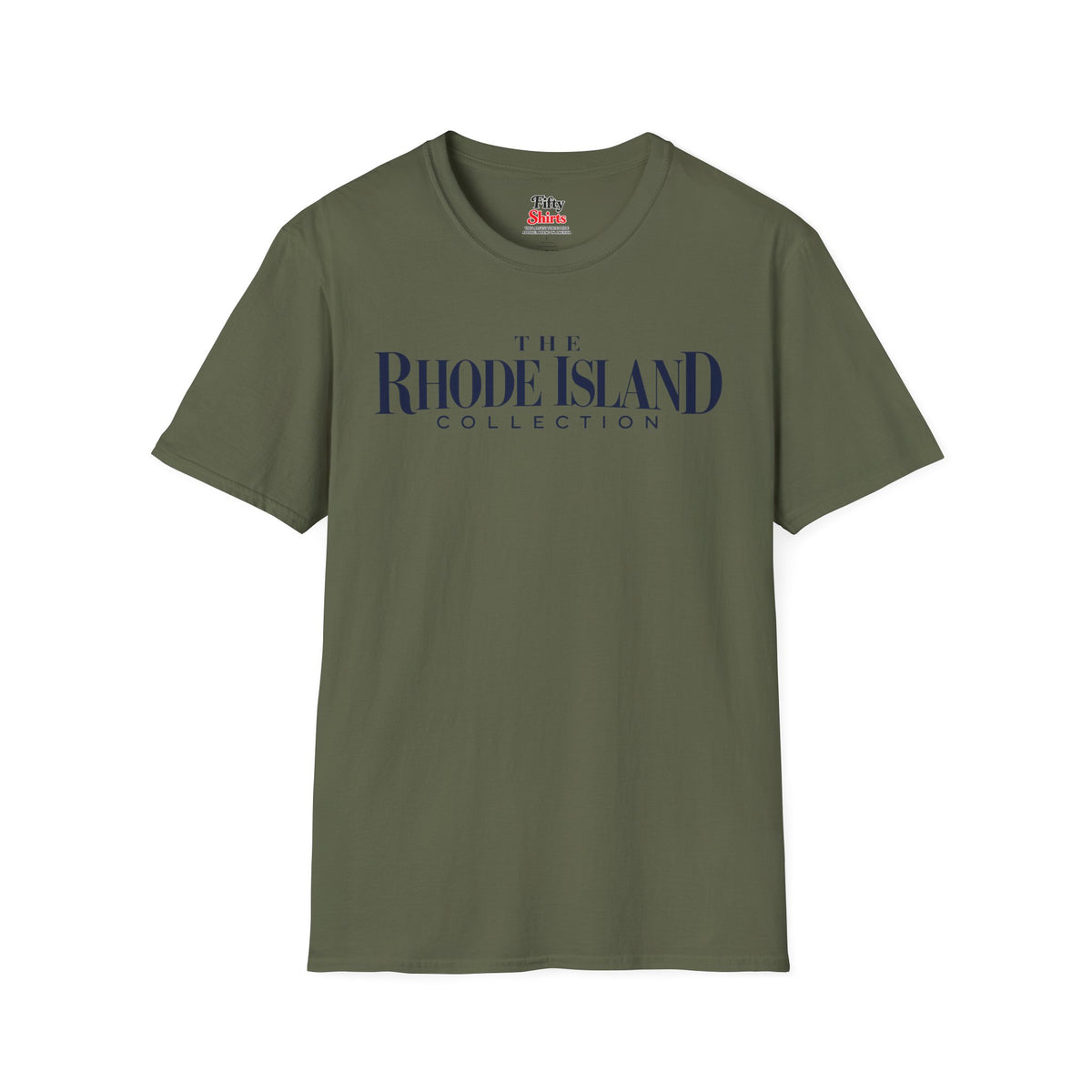 The Rhode Island Collection Unisex Softstyle T Shirt State Name Graphic Tee