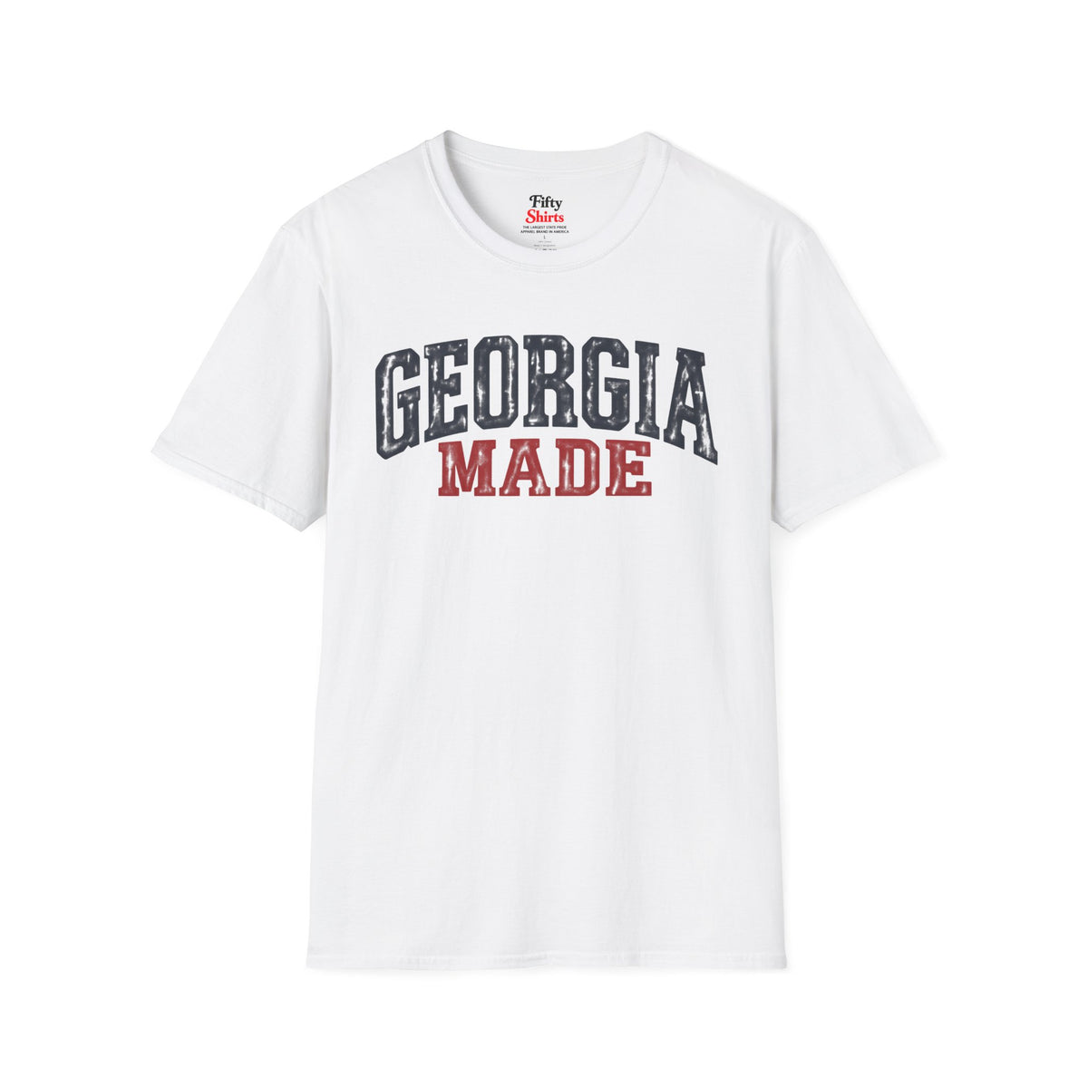 Georgia Made Unisex Softstyle T Shirt State Name Graphic Tee