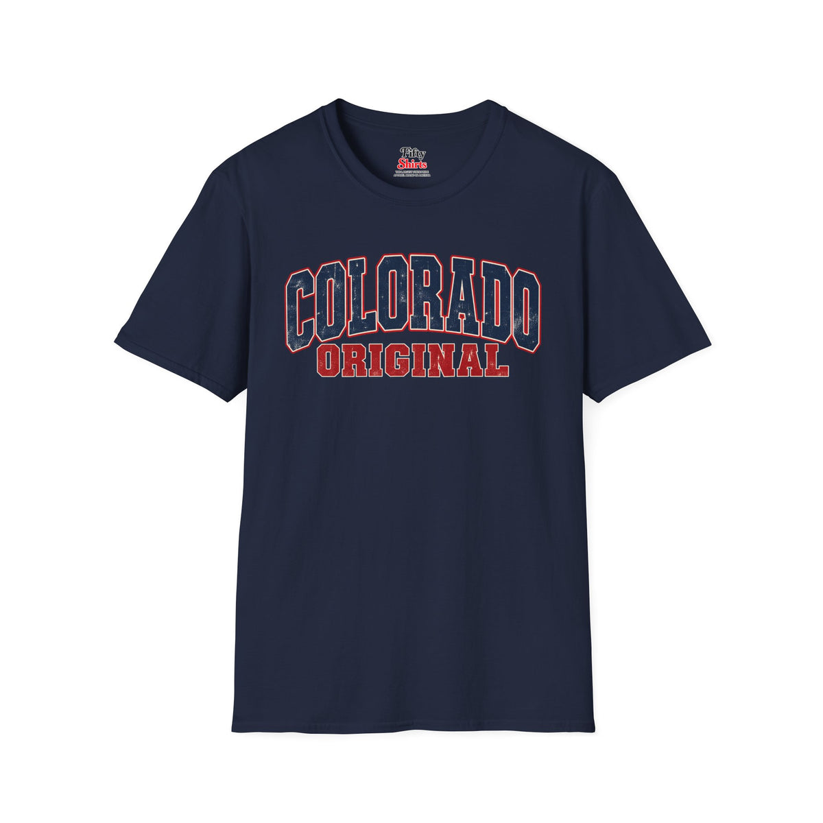 Colorado Original Unisex Softstyle T Shirt State Name Graphic Tee