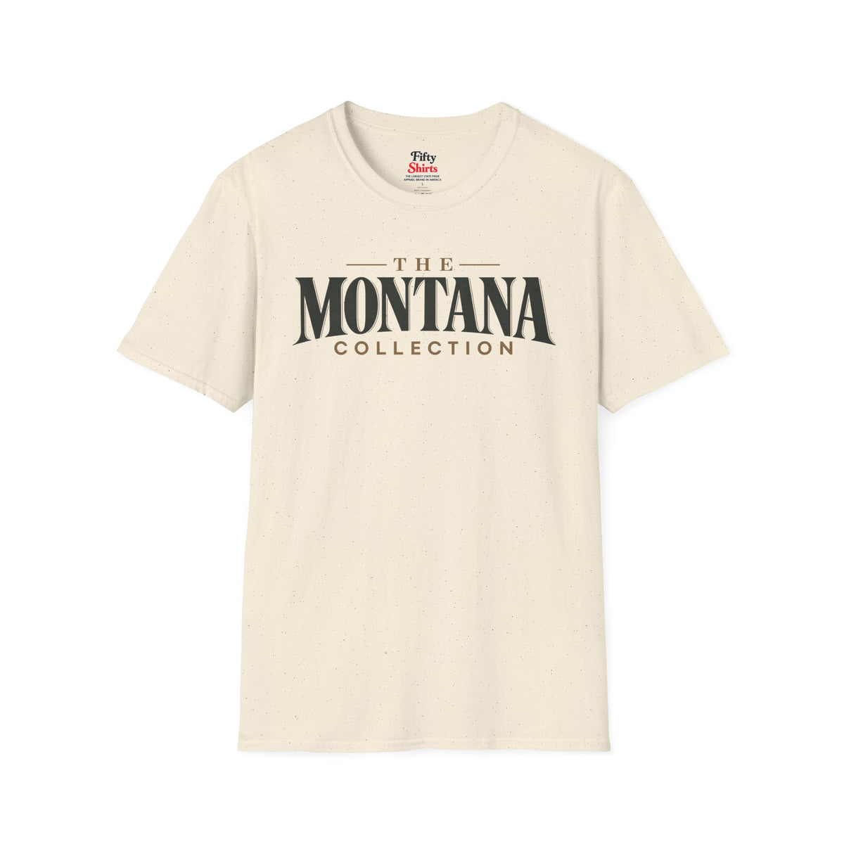 The Montana Collection Unisex Softstyle T Shirt State Name Graphic Tee