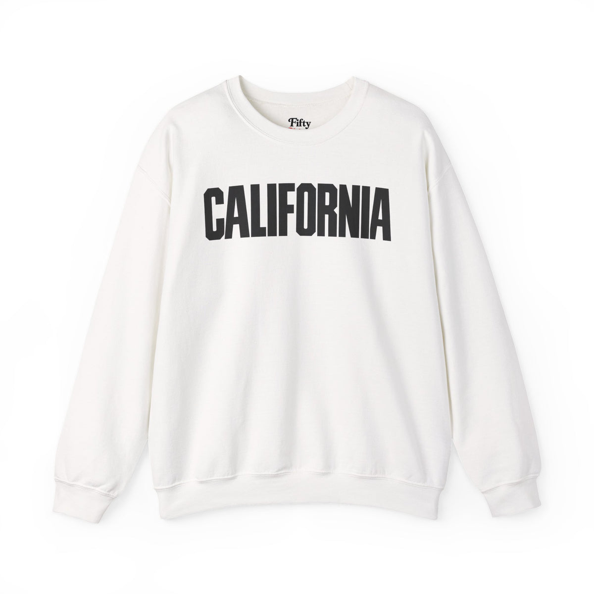 California Unisex Crewneck Sweatshirt State Name Graphic