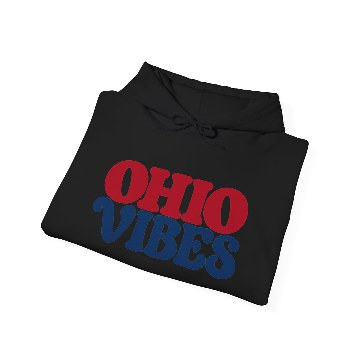 Ohio Vibes Unisex Hoodie State Name Graphic