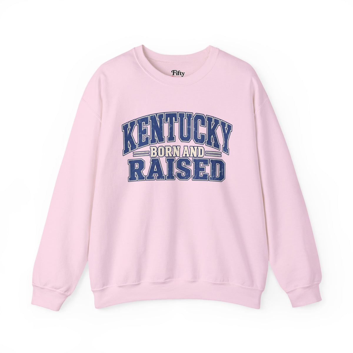 Kentucky Born and Raised Bluegrass Unisex Sweatshirt Graphic