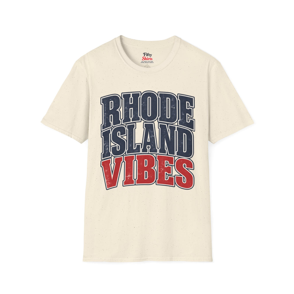 Rhode Island Vibes Unisex Softstyle T Shirt State Name Graphic Tee