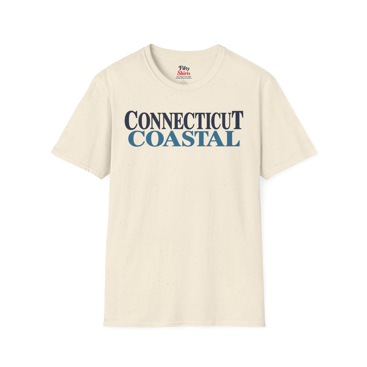 Connecticut Coastal Unisex Softstyle T Shirt State Name Graphic Tee Unisex Softstyle T Shirt State Name Graphic Tee