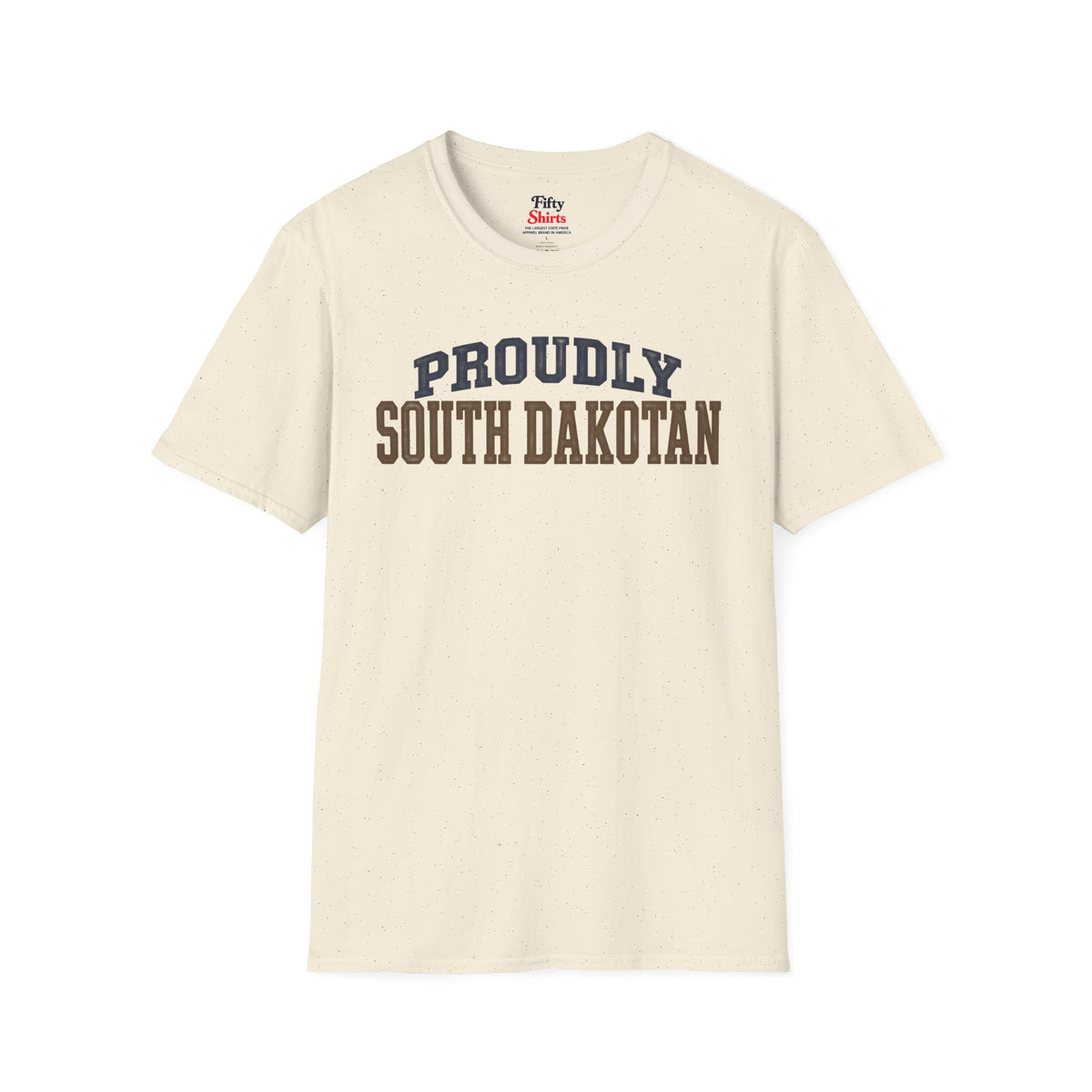 Proudly South Dakotan Dakota Unisex Softstyle T Shirt State Name Graphic Tee