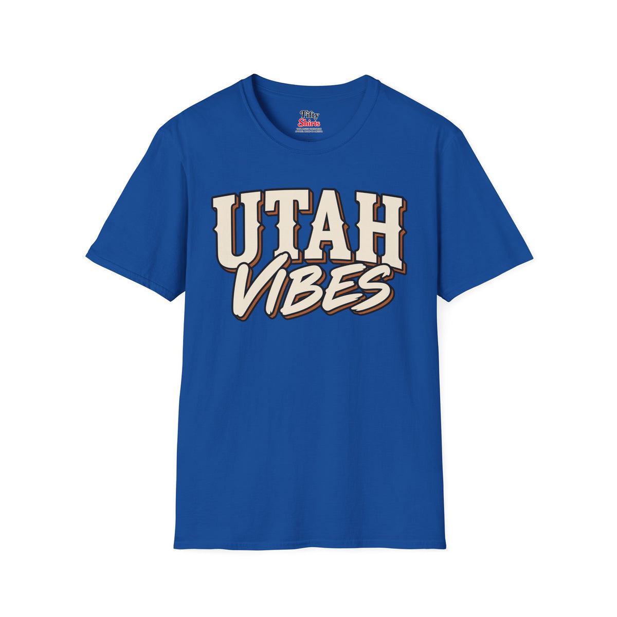 Utah Vibes Unisex Softstyle T Shirt State Name Graphic Tee