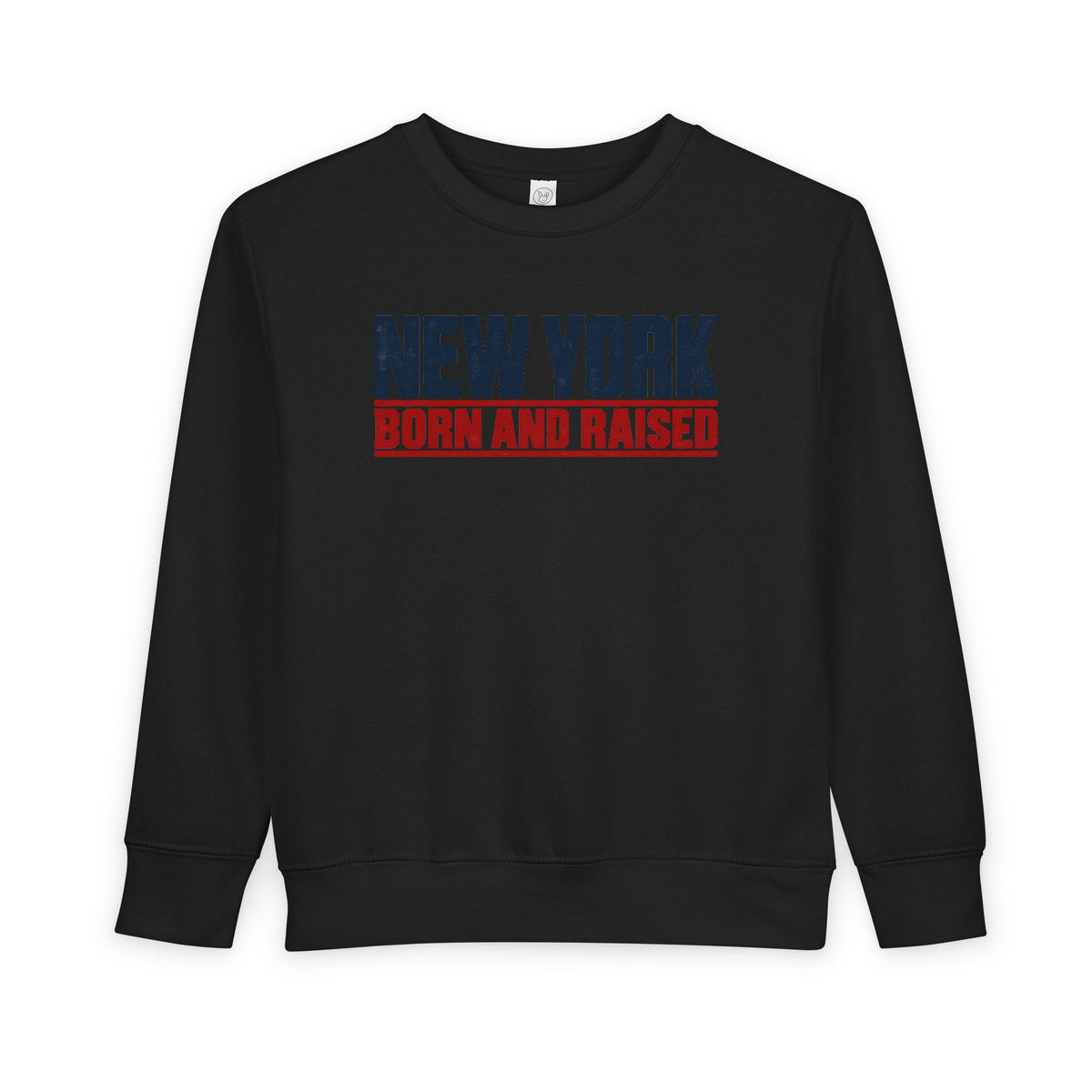 New York Born and Raised Workwear Unisex Toddler Sweatshirt Graphic
