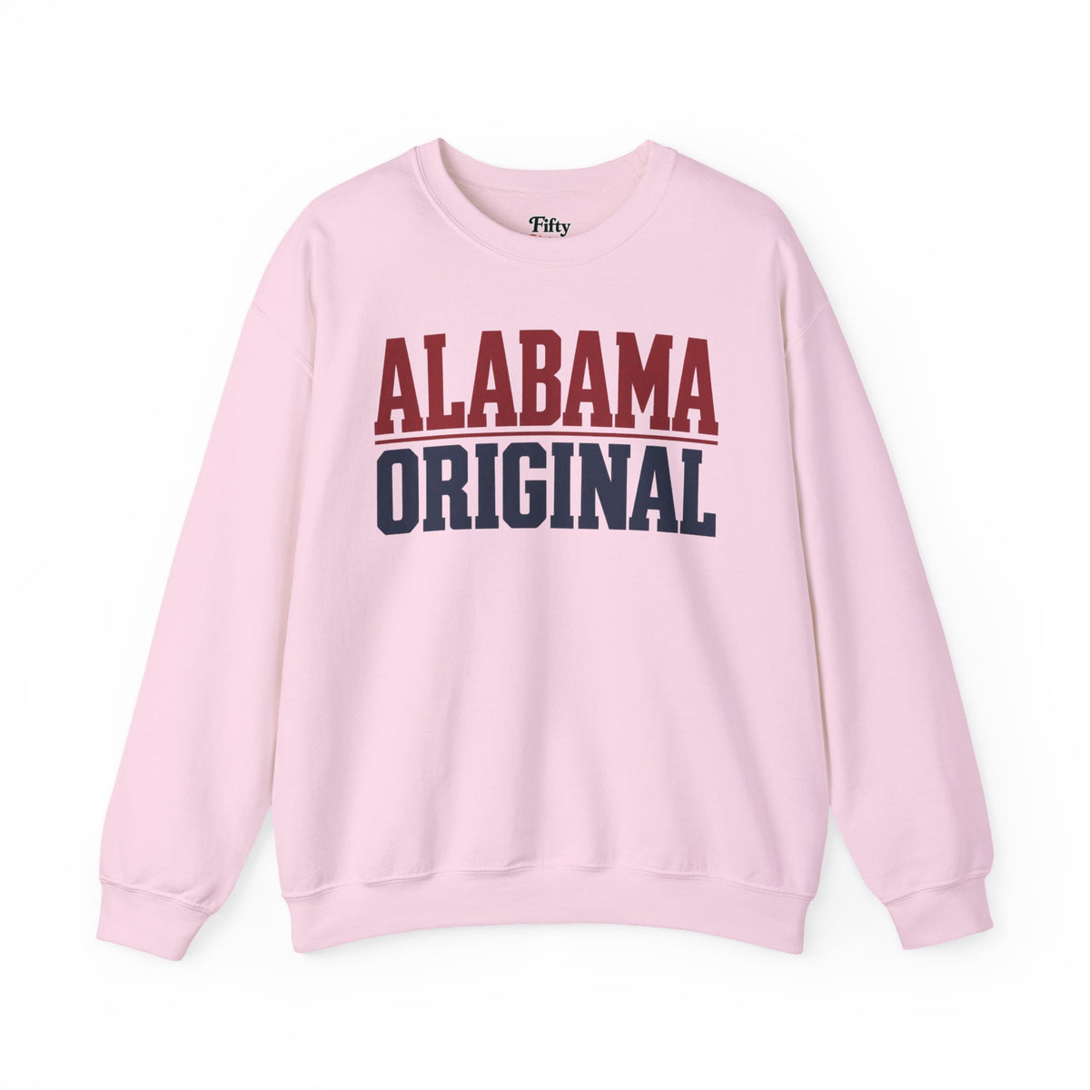 Alabama Original Unisex Crewneck Sweatshirt State Name Graphic