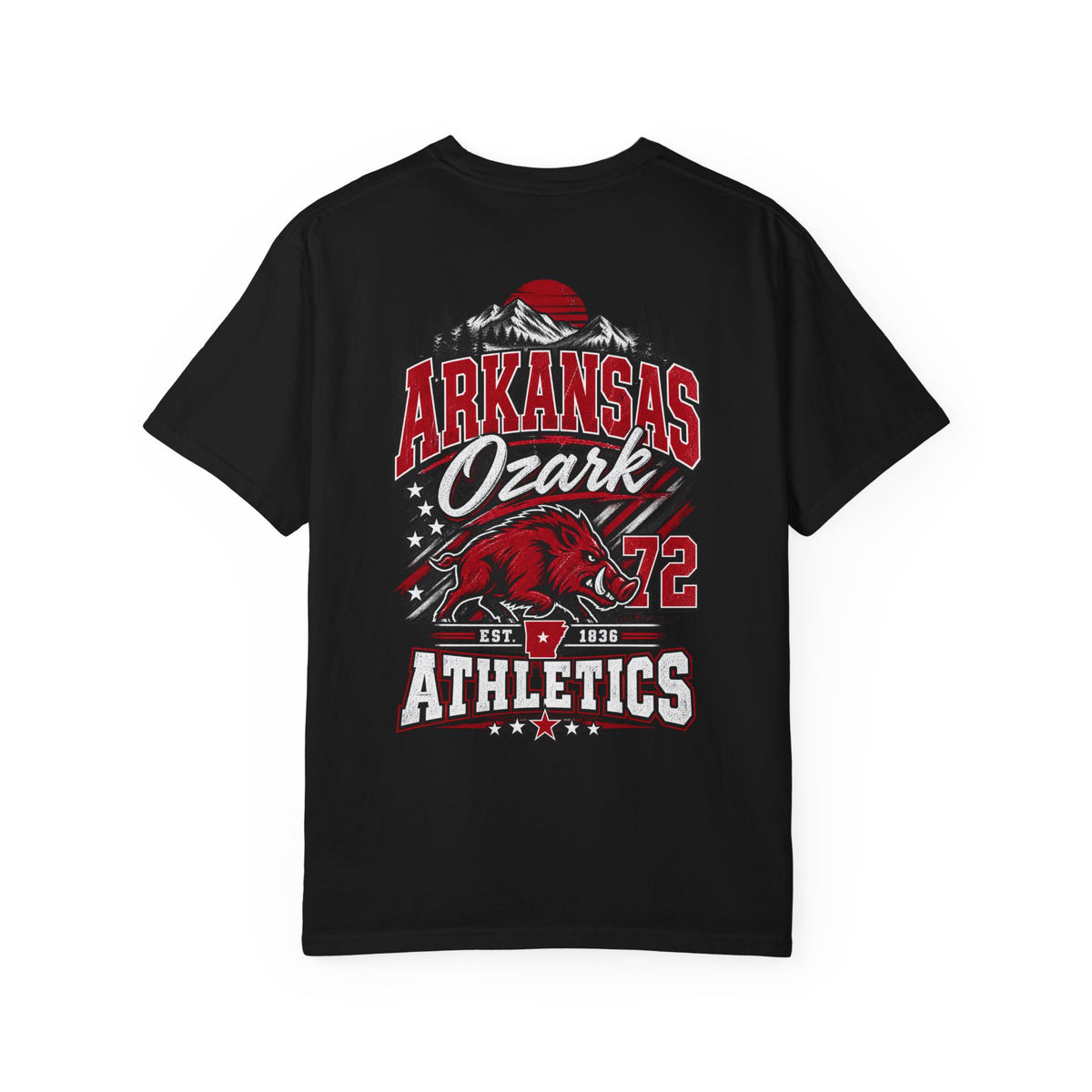 Arkansas Ozark Athletics Unisex Comfort Color 1717 Streetwear Graphic Tee