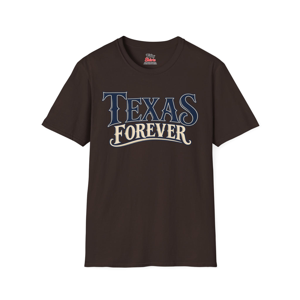 Texas Forever Unisex Softstyle T Shirt State Name Graphic Tee