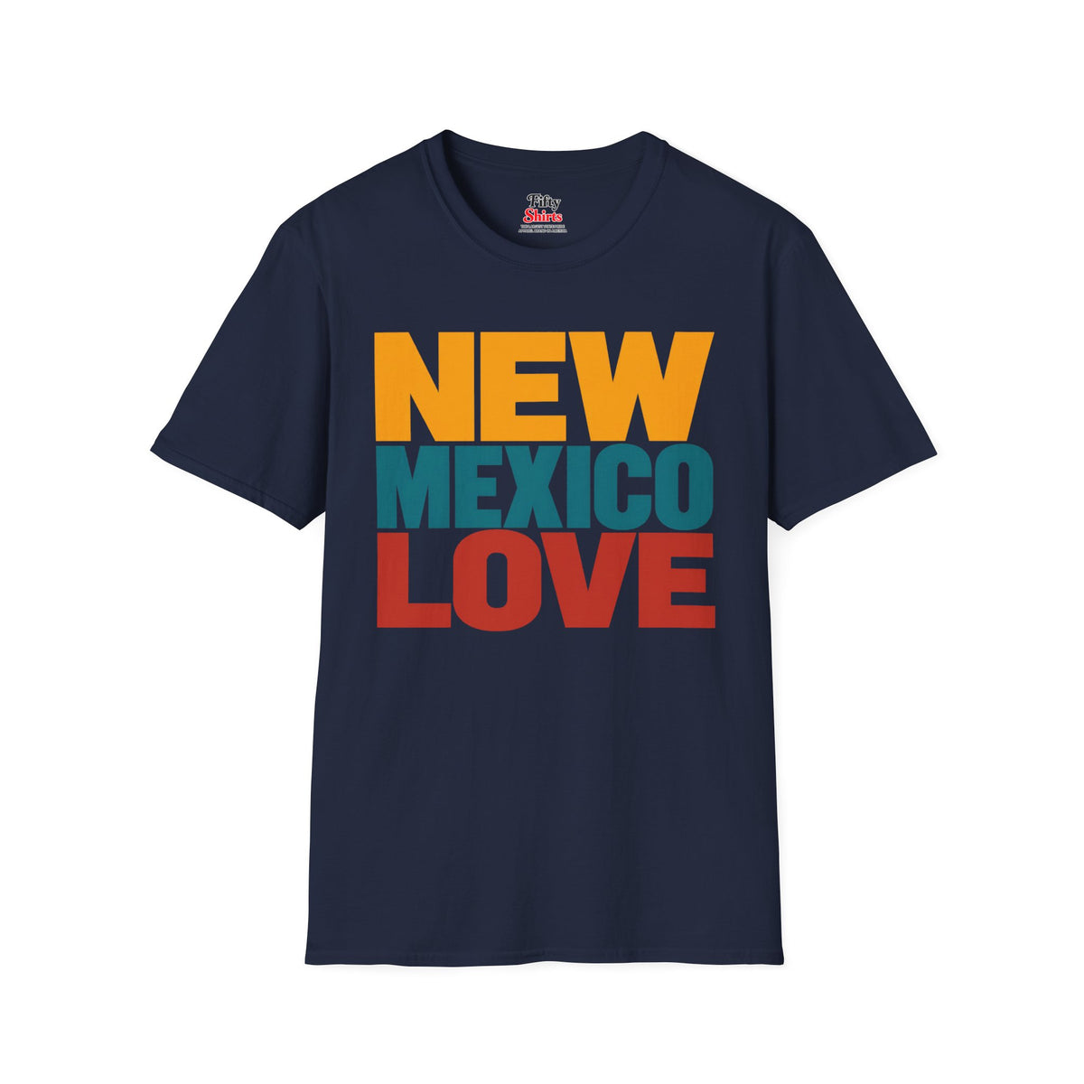 New Mexico Love Unisex Softstyle T Shirt State Name Graphic Tee