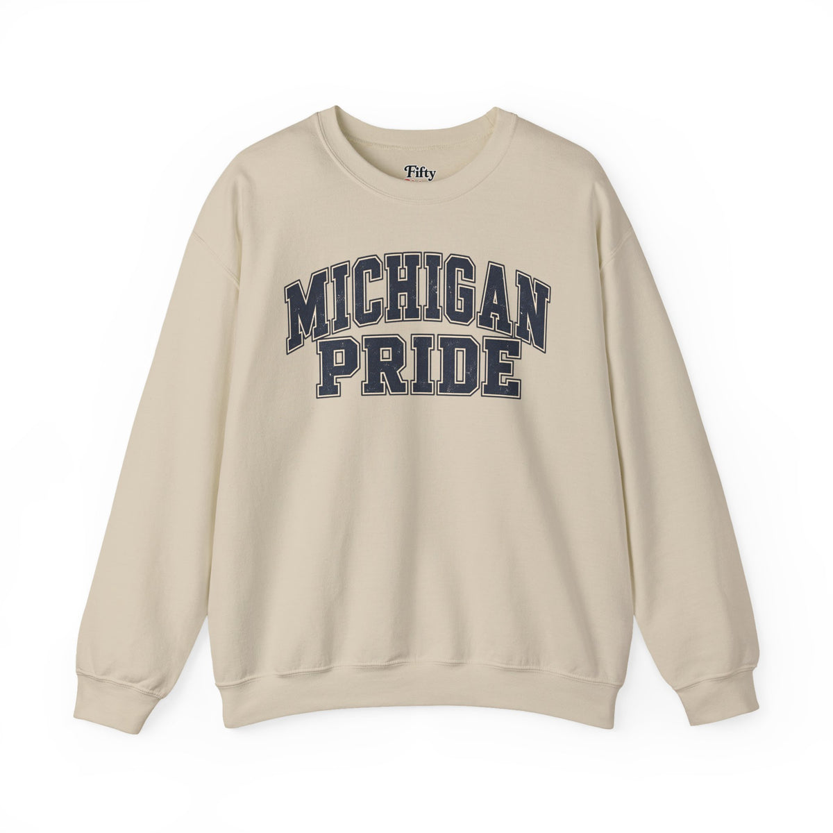 Michigan Pride Unisex Crewneck Sweatshirt State Name Graphic