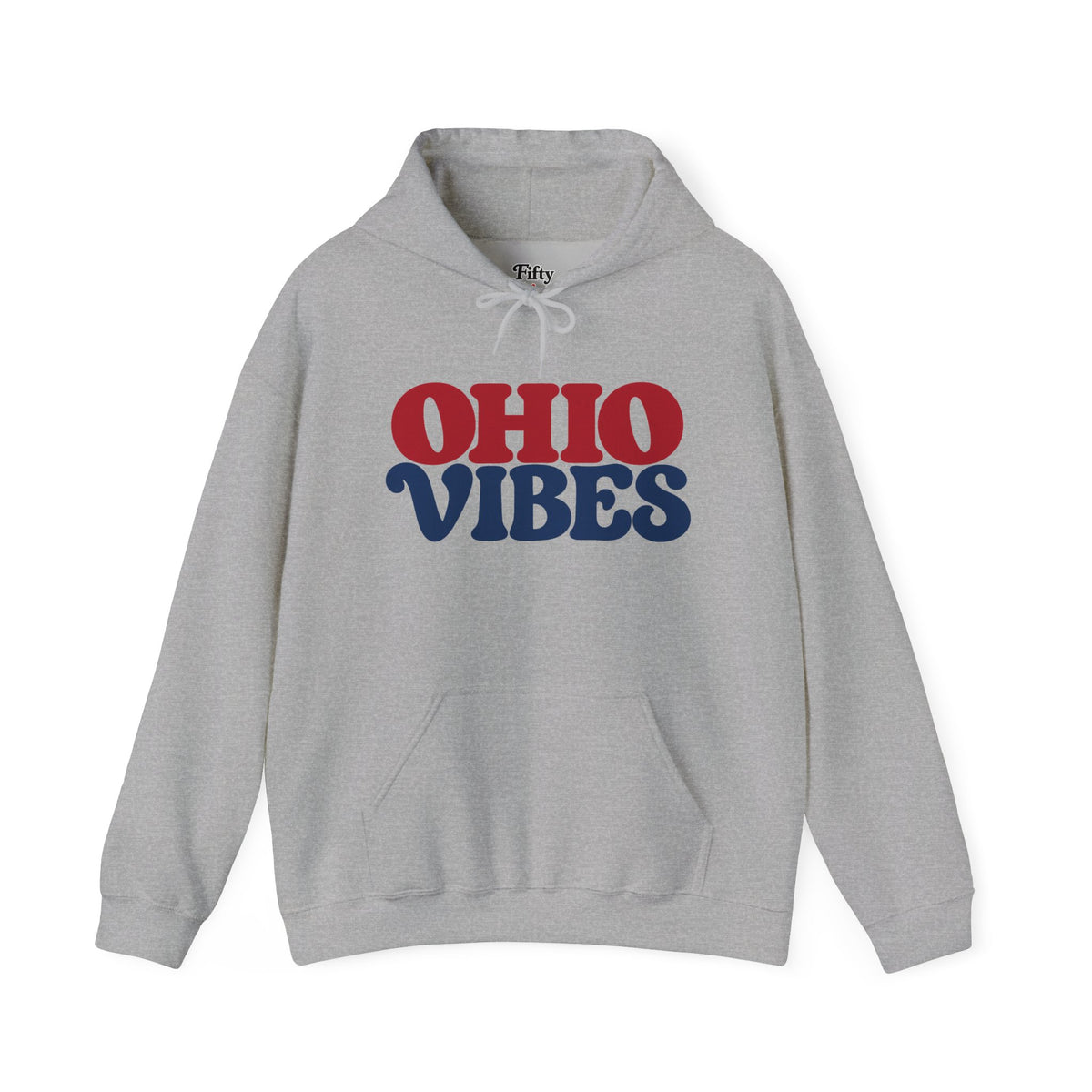 Ohio Vibes Unisex Hoodie State Name Graphic