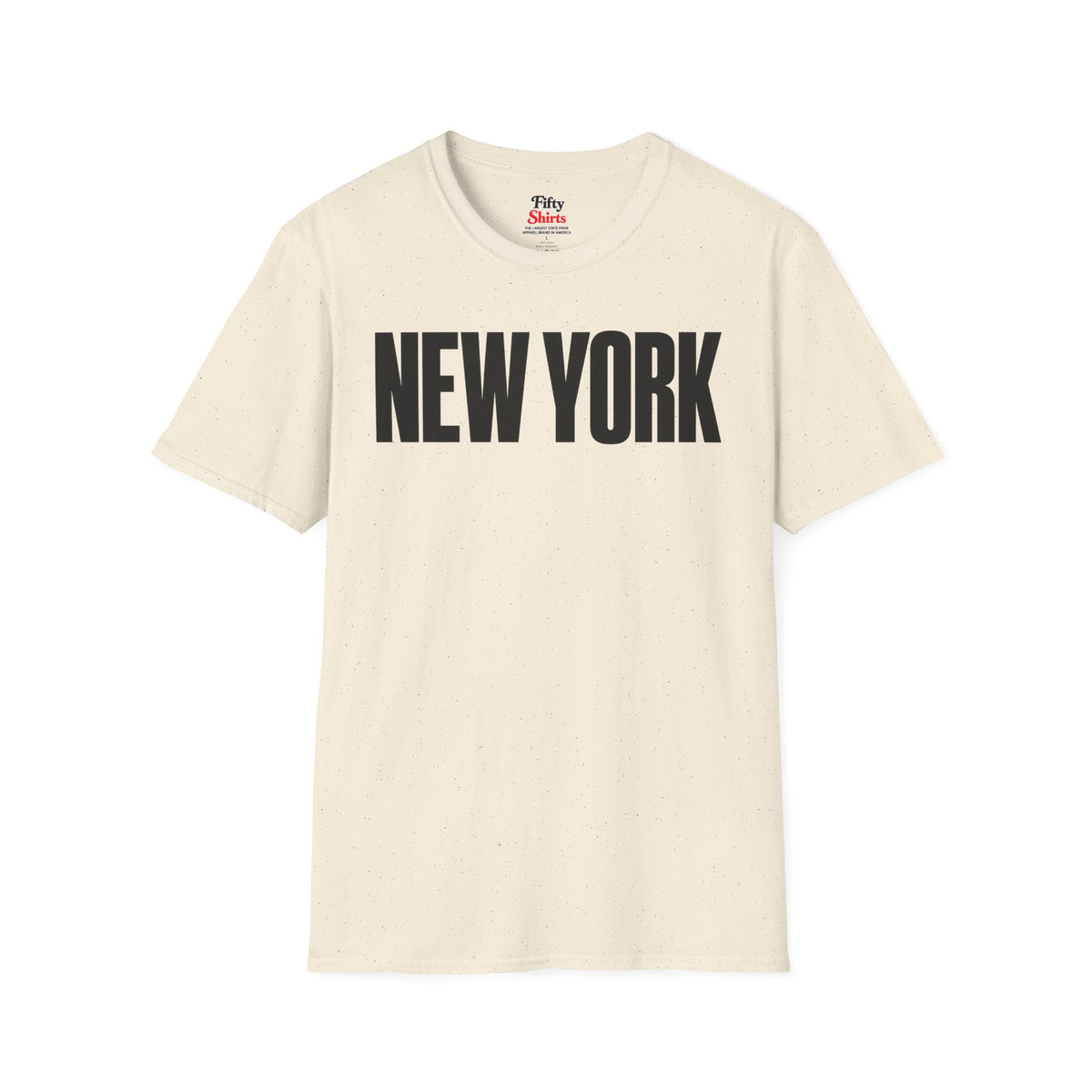 New York Unisex Softstyle T Shirt State Name Graphic Tee