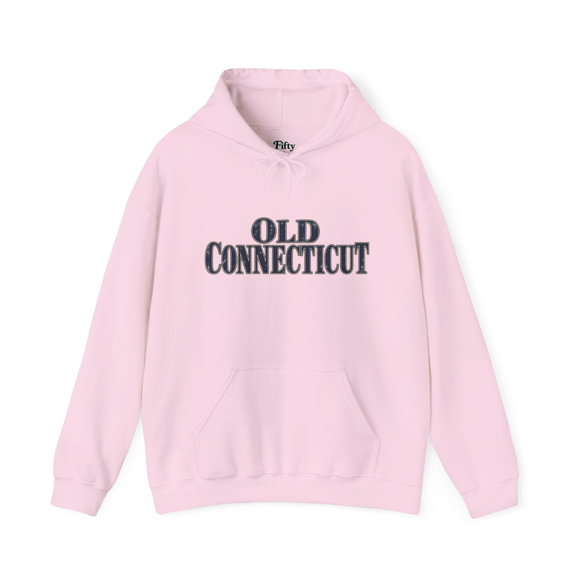 Old Connecticut Unisex Hoodie State Name Graphic