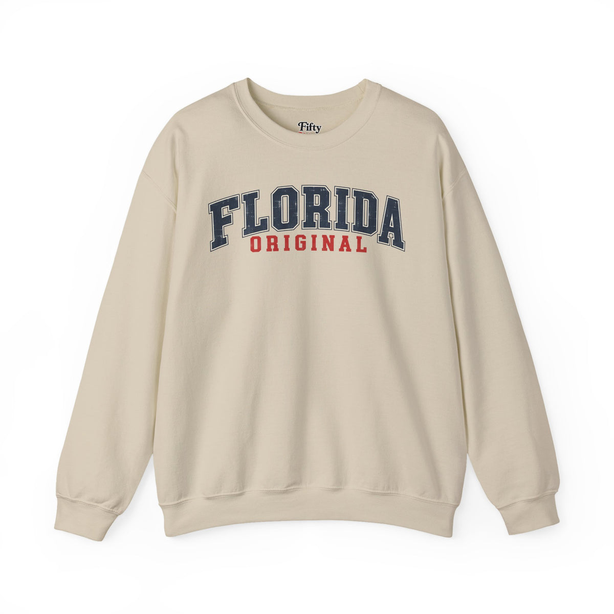 Florida Original Unisex Crewneck Sweatshirt State Name Graphic