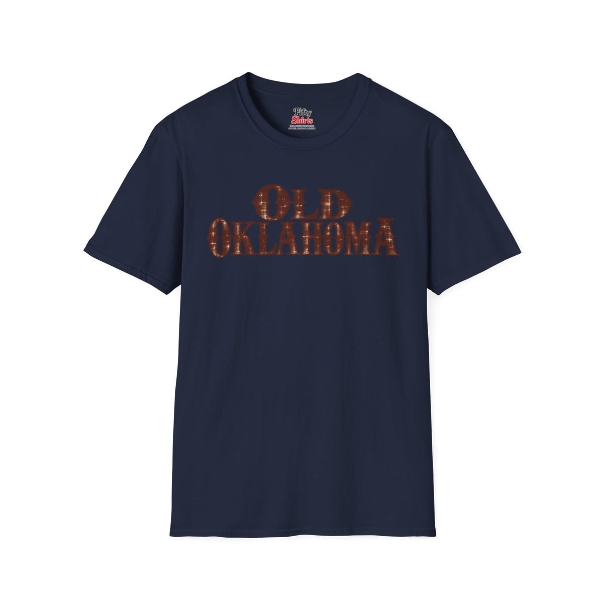 Old Oklahoma Unisex Softstyle T Shirt State Name Graphic Tee