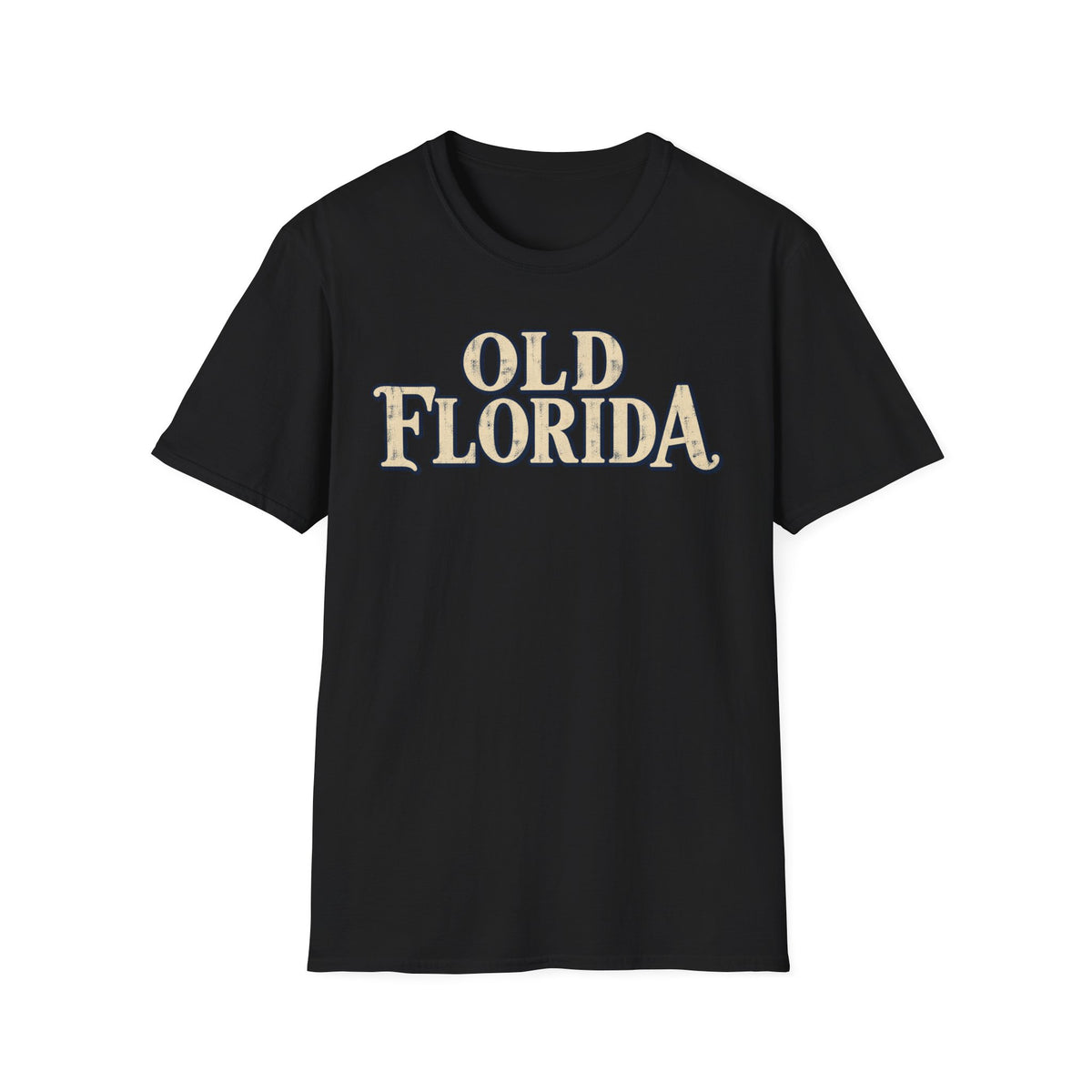 Old Florida Unisex Softstyle T Shirt State Name Graphic Tee