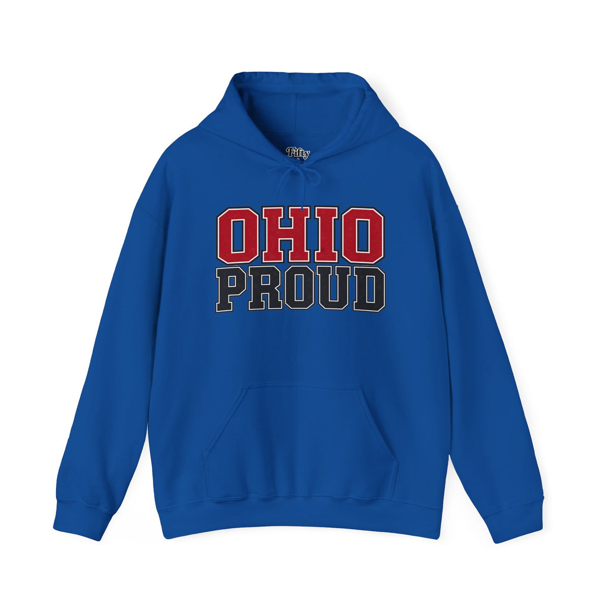 Ohio Proud Unisex Hoodie State Name Graphic