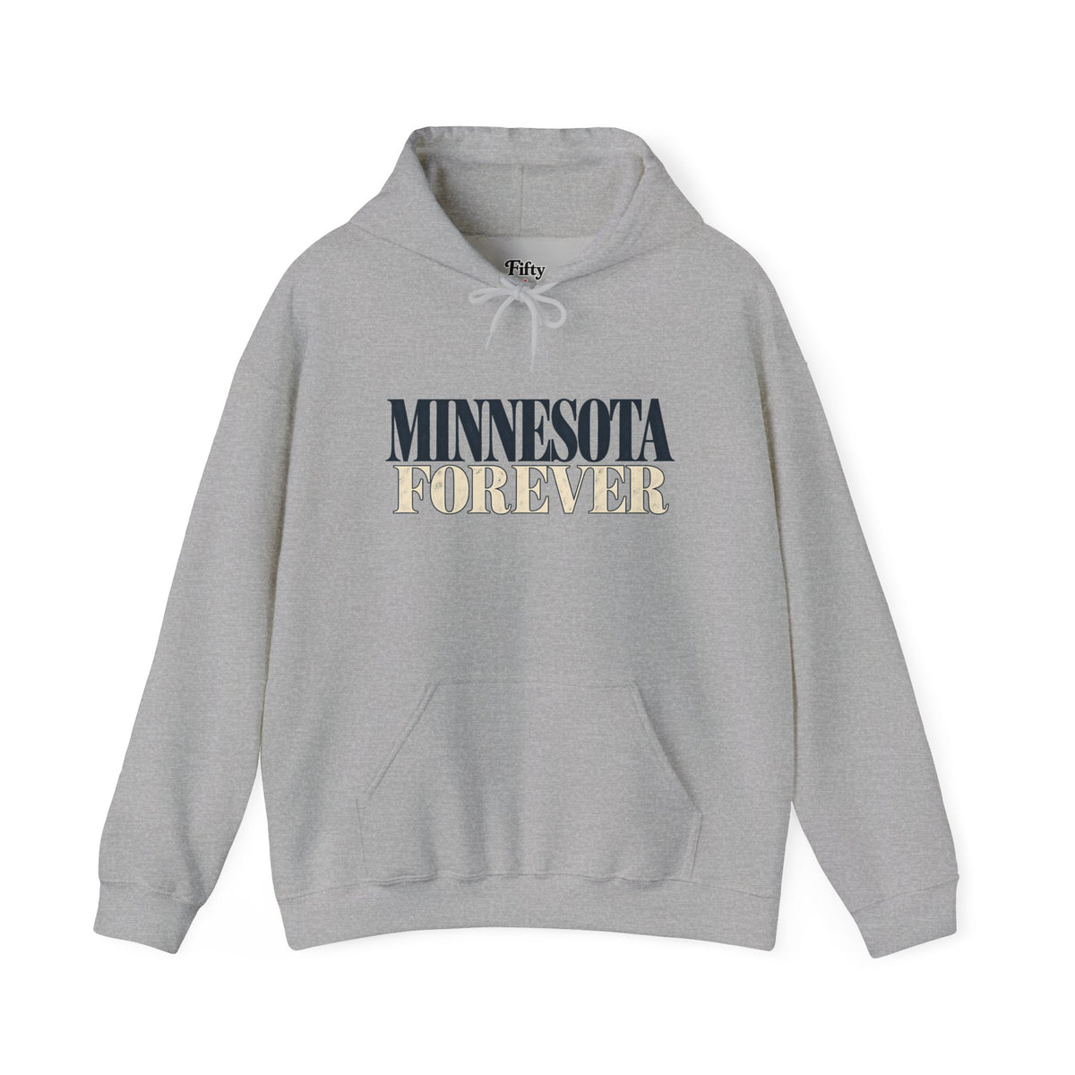 Minnesota Forever Unisex Hoodie State Name Graphic