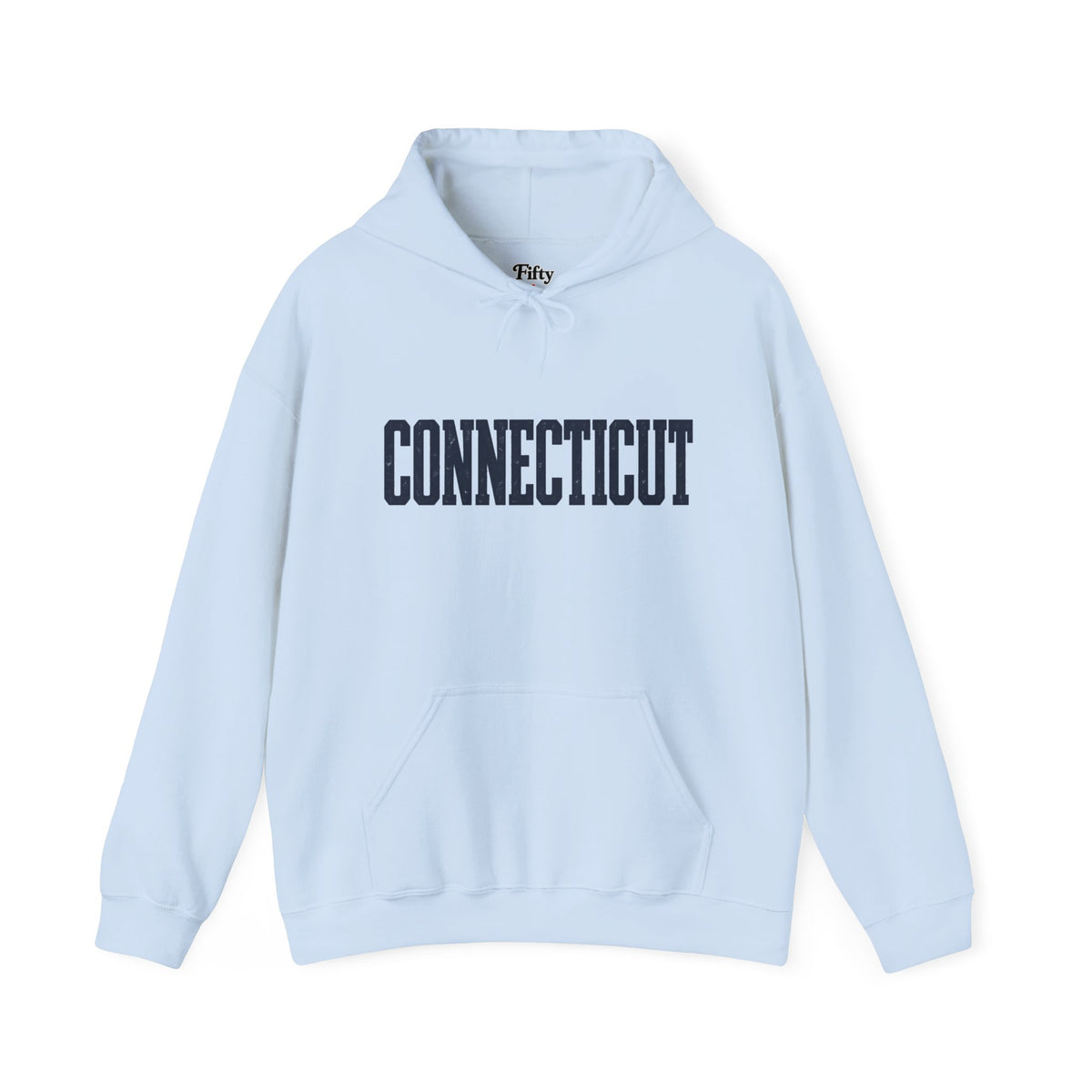 Connecticut Unisex Hoodie State Name Graphic