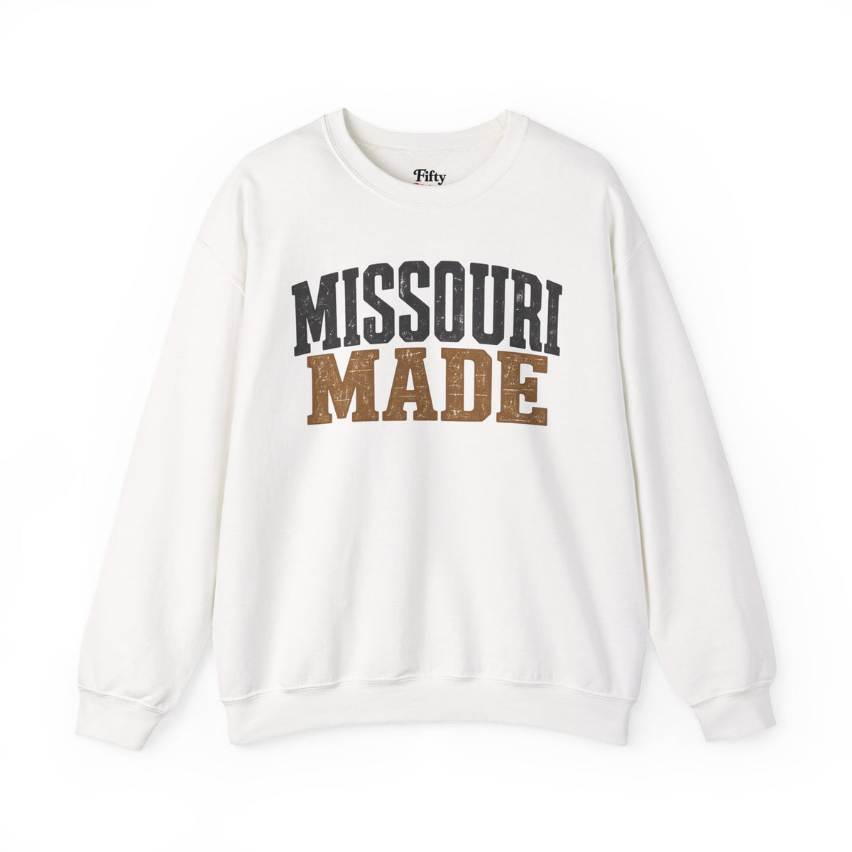 Missouri Made Unisex Crewneck Sweatshirt State Name Graphic