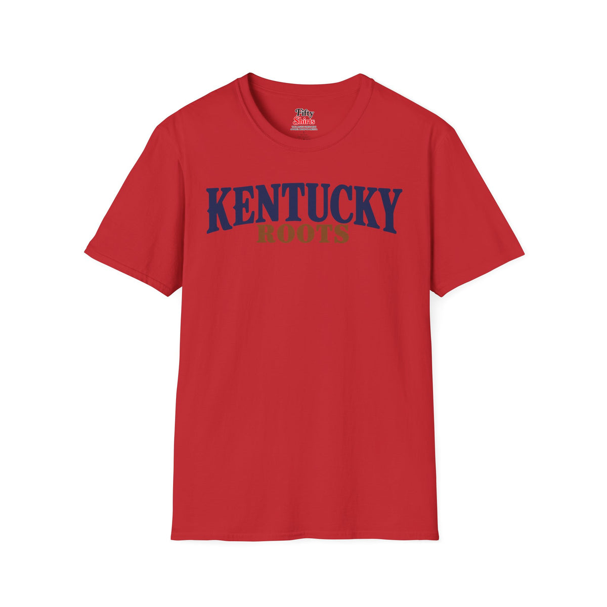 Kentucky Roots Unisex Softstyle T Shirt State Name Graphic Tee