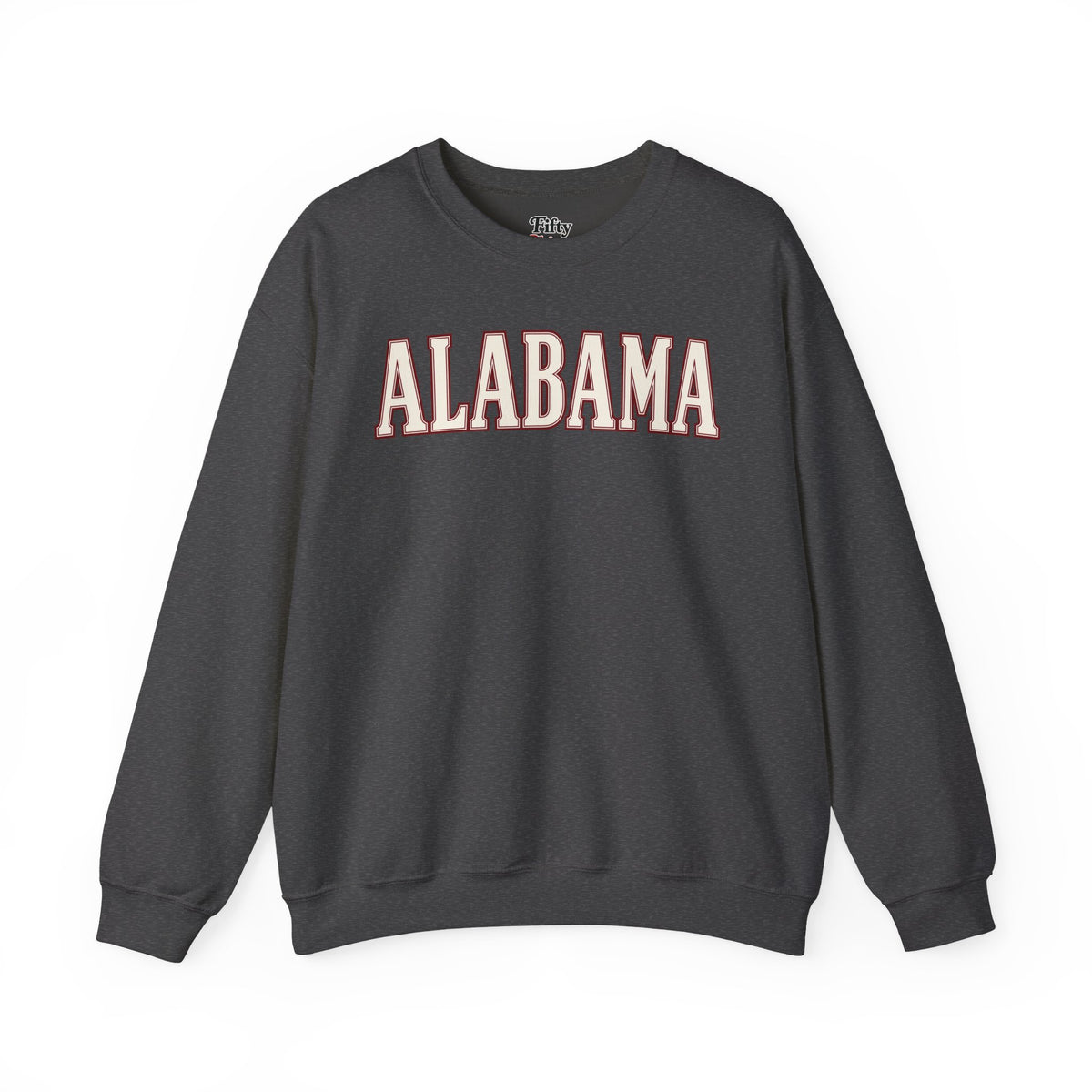 Alabama Unisex Crewneck Sweatshirt State Name Graphic