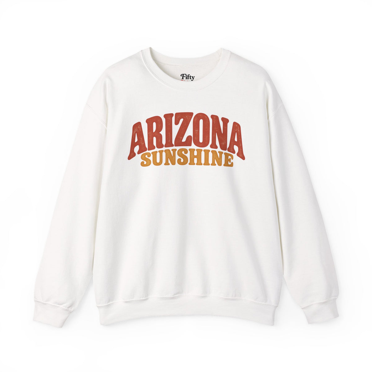 Arizona Sunshine Unisex Crewneck Sweatshirt State Name Graphic