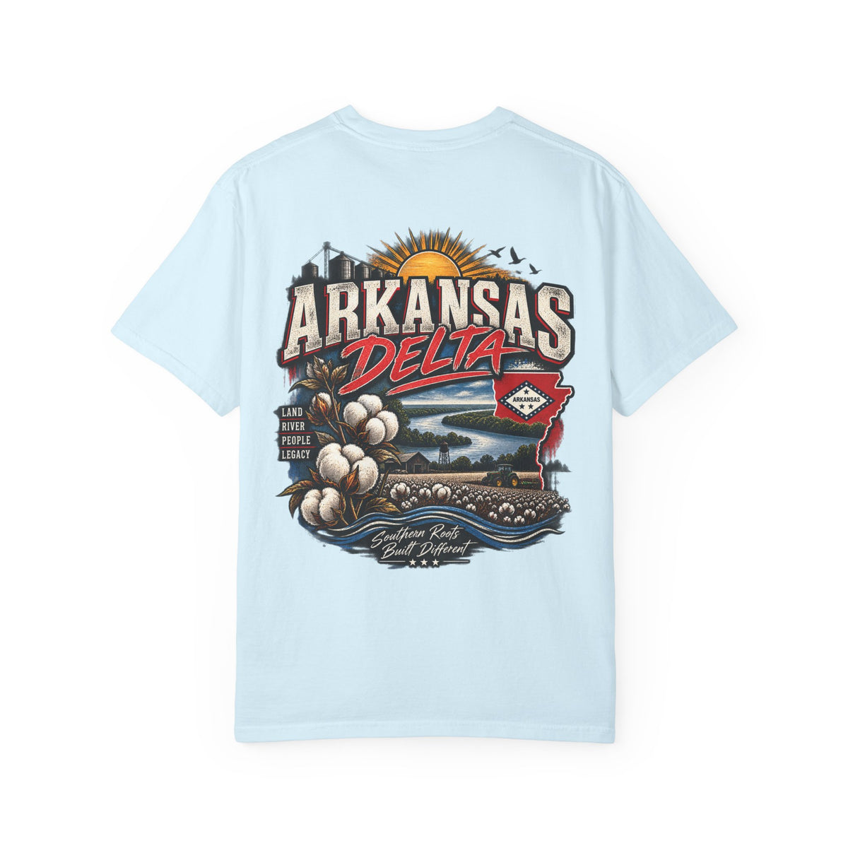 Arkansas Delta Streetwear Unisex Comfort Color 1717 Streetwear Graphic Tee