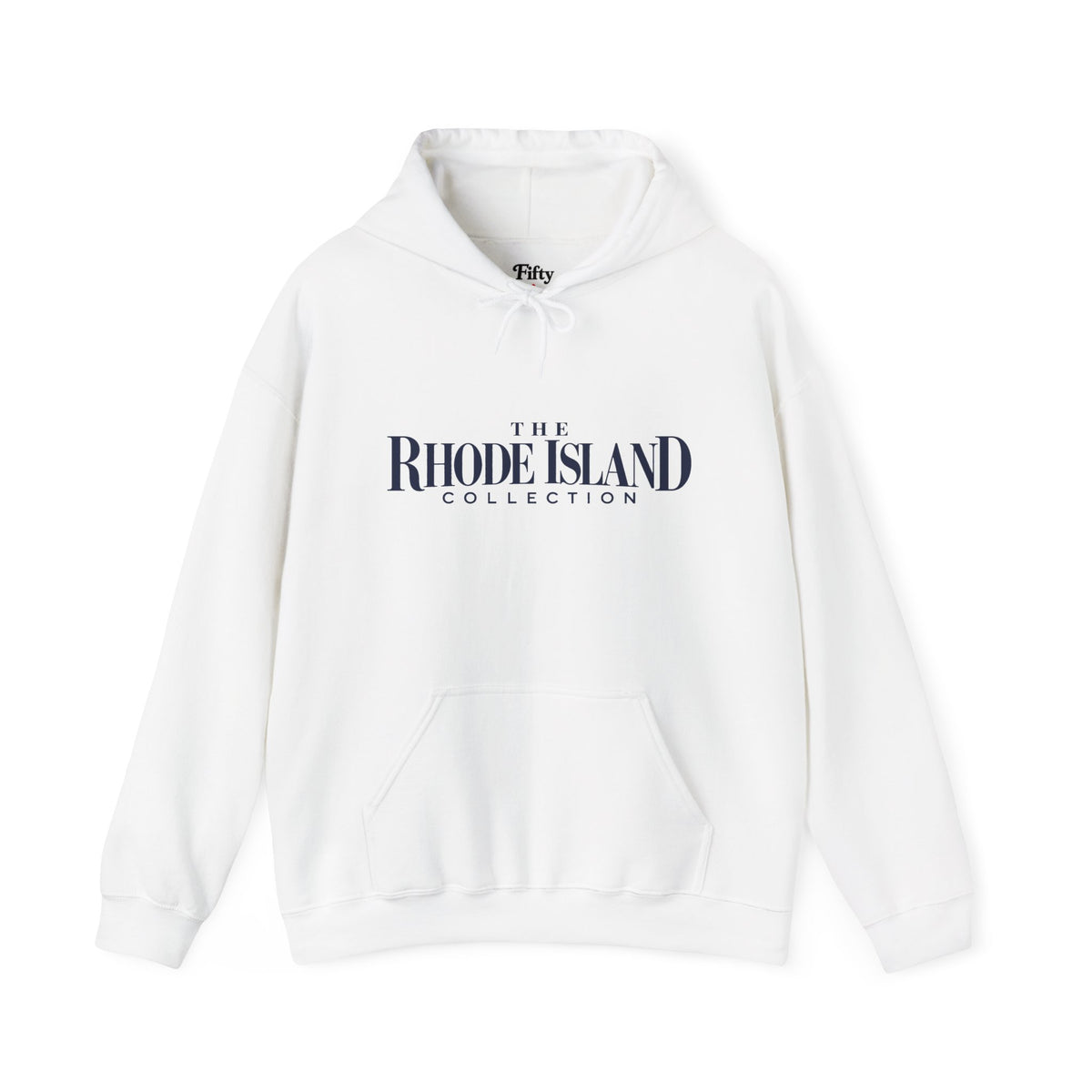 The Rhode Island Collection Unisex Hoodie State Name Graphic