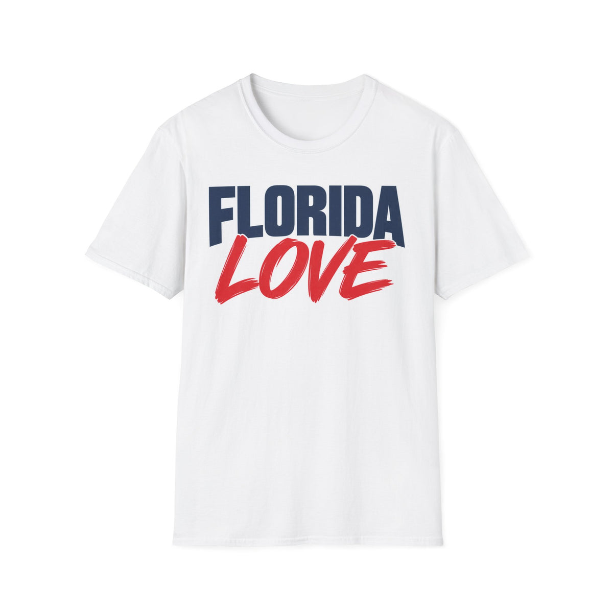 Florida Love Unisex Softstyle T Shirt State Name Graphic Tee