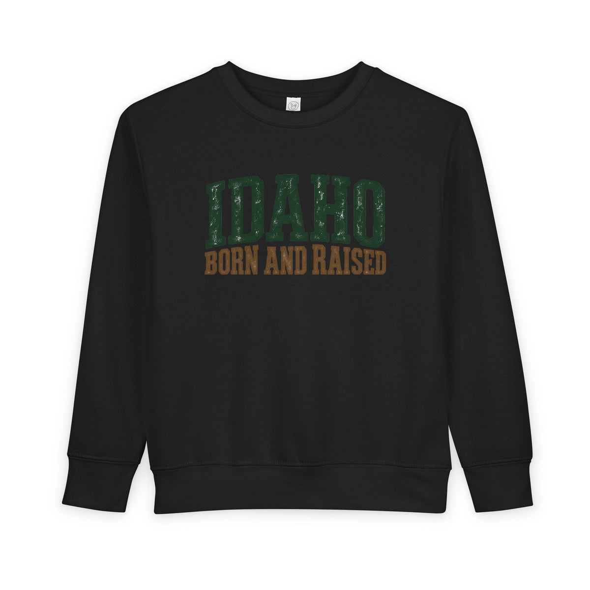 Idaho Born and Raised Pacific Northwest Heritage Unisex Toddler Sweatshirt