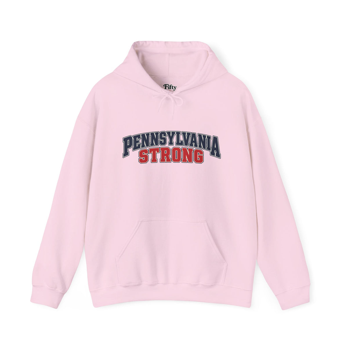 Pennsylvania Strong Unisex Hoodie State Name Graphic