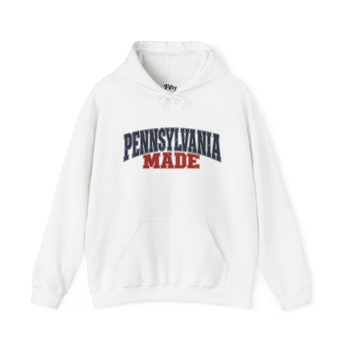Pennsylvania Made Unisex Hoodie State Name Graphic