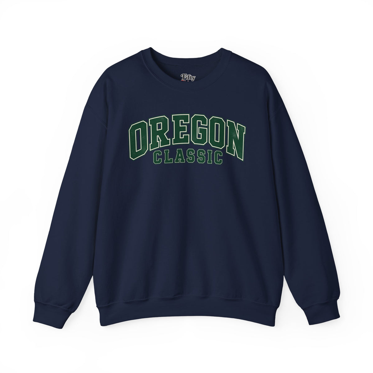 Oregon Classic Unisex Crewneck Sweatshirt State Name Graphic