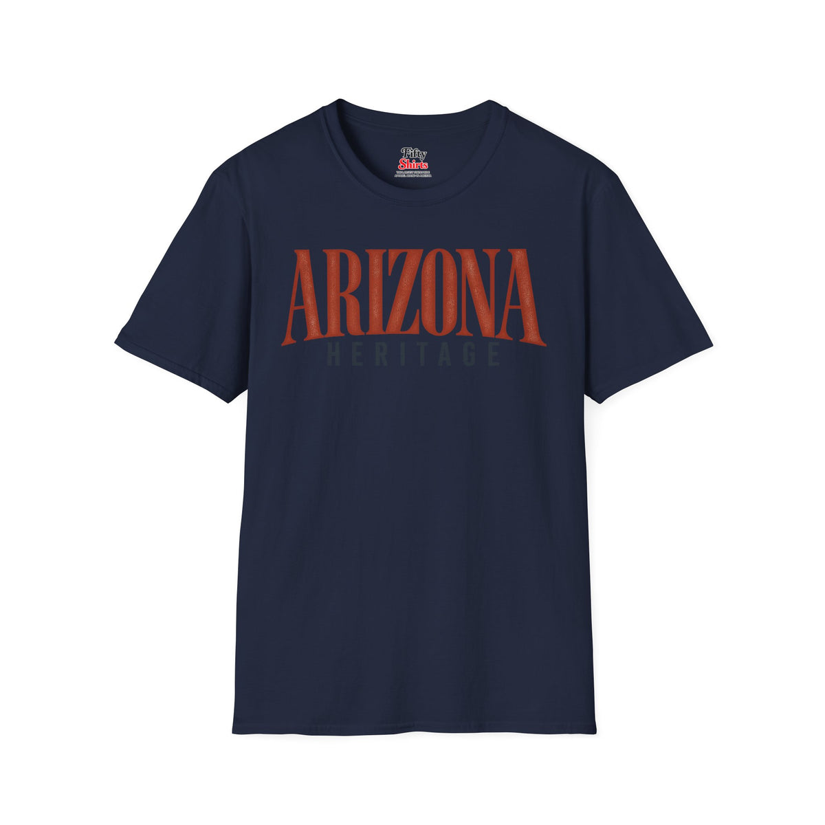 Arizona Heritage Unisex Softstyle T Shirt State Name Graphic Tee