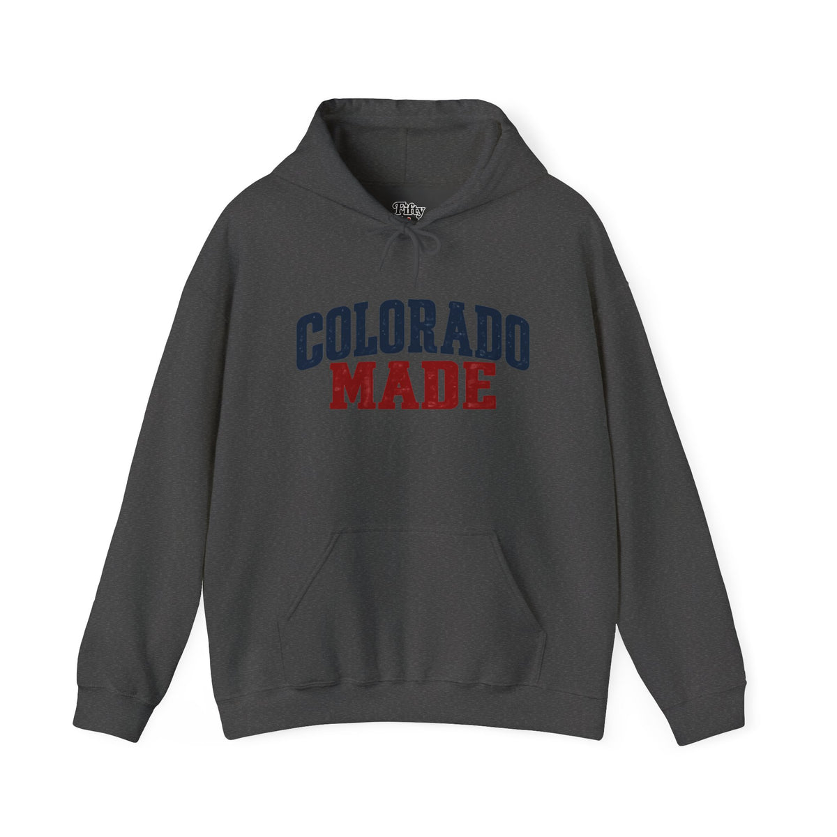 Colorado Made Unisex Hoodie State Name Graphic