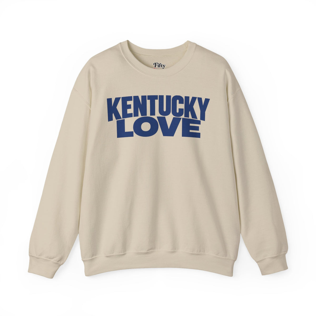 Kentucky Love Unisex Crewneck Sweatshirt State Name Graphic