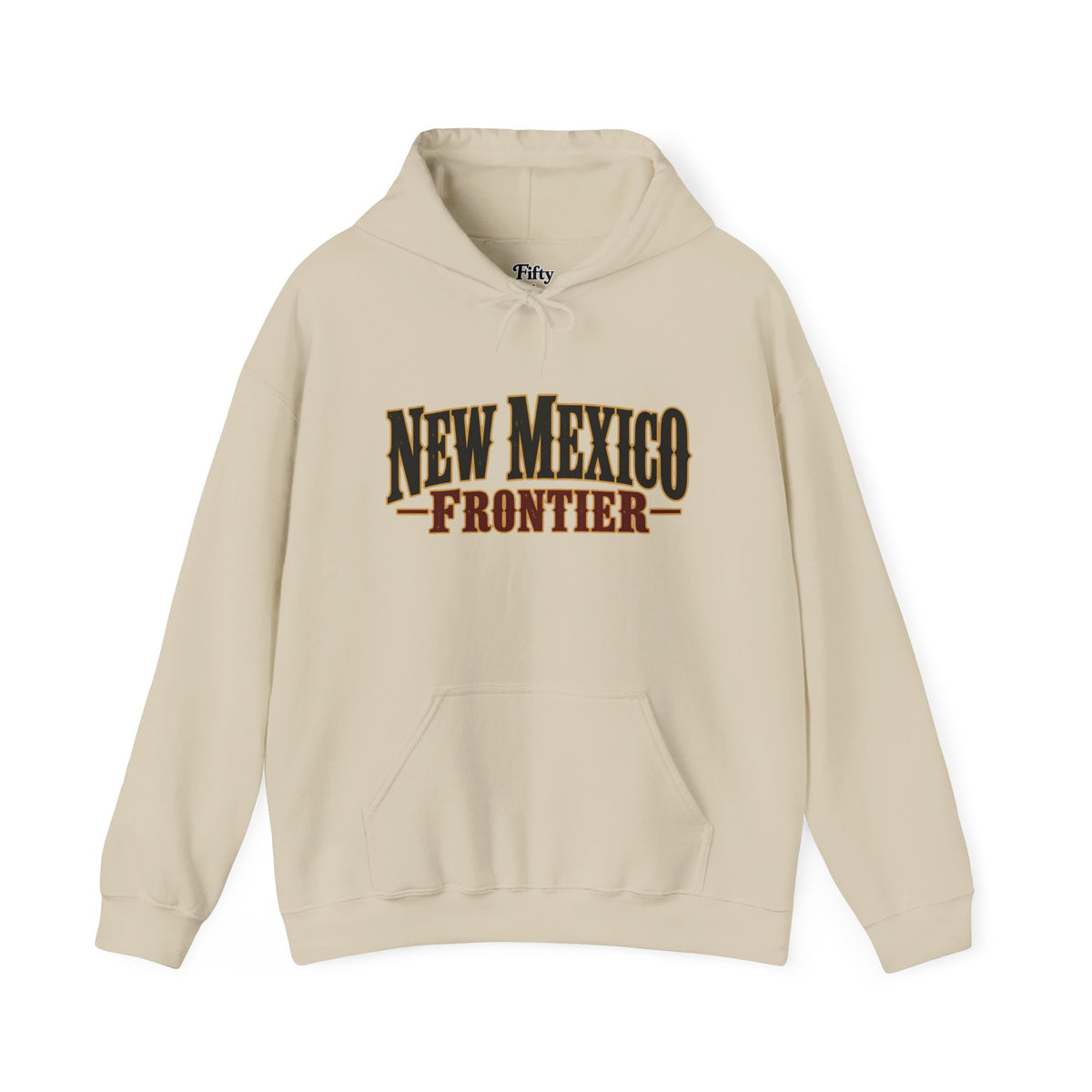 New Mexico Frontier Unisex Hoodie State Name Graphic