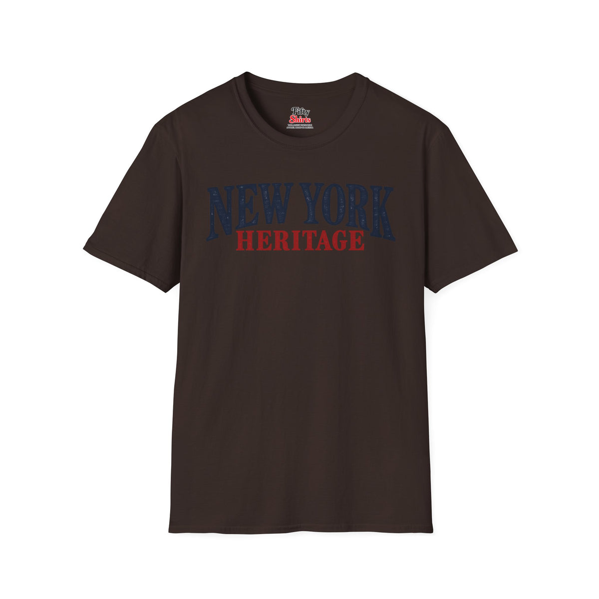 New York Heritage Unisex Softstyle T Shirt State Name Graphic Tee