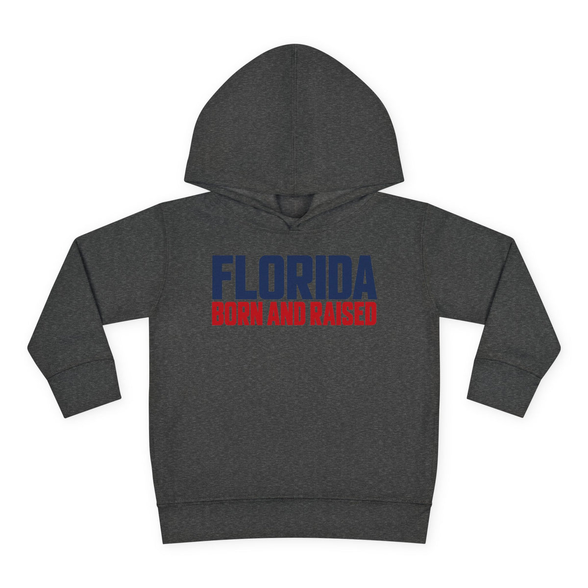 Florida Born and Raised Minimal Luxury Unisex Toddler Pullover Fleece Hoodie