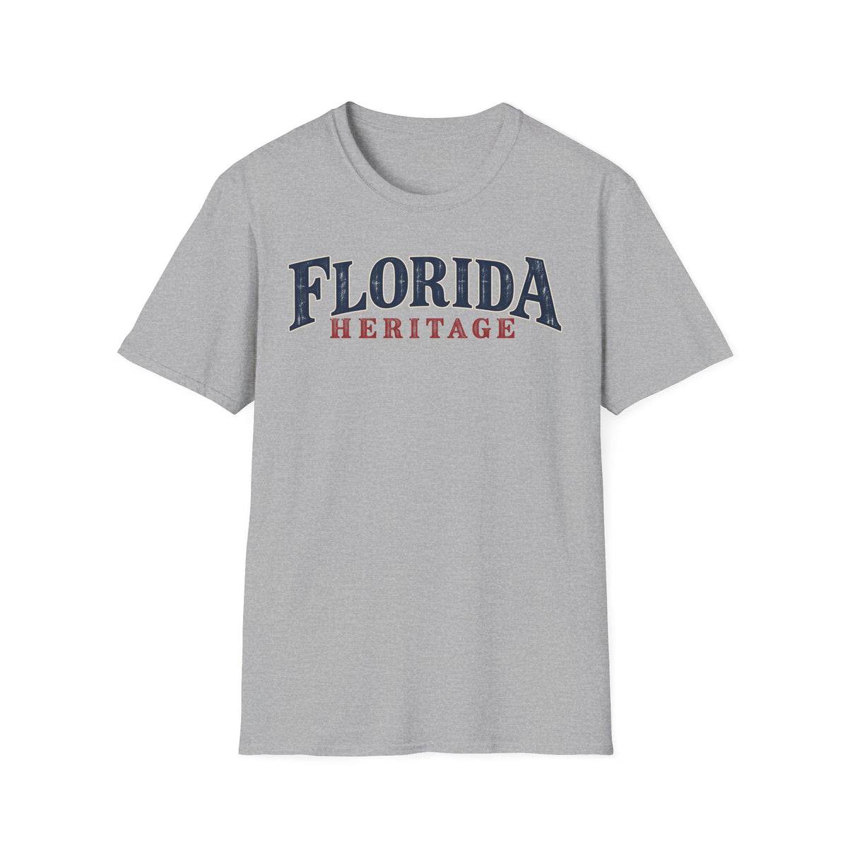 Florida Heritage Unisex Softstyle T Shirt State Name Graphic Tee