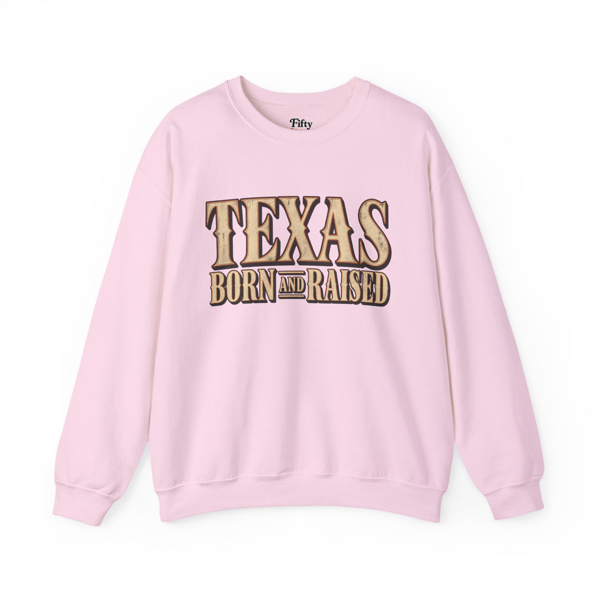 Texas Born and Raised Luxury Western Unisex Sweatshirt Graphic