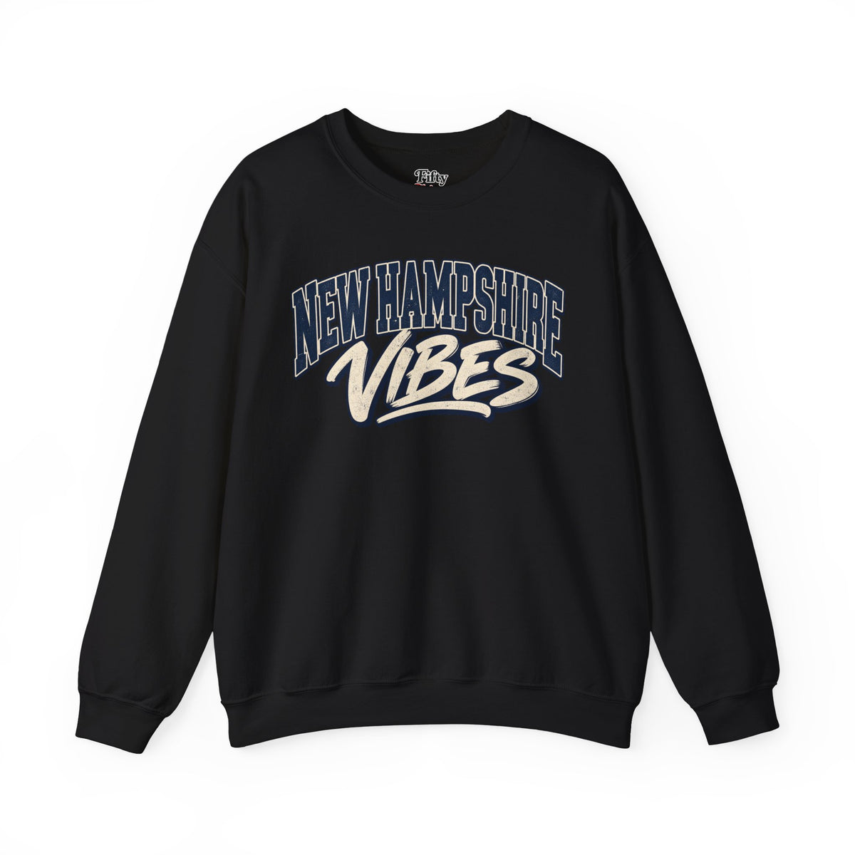 New Hampshire Vibes Unisex Crewneck Sweatshirt State Name Graphic