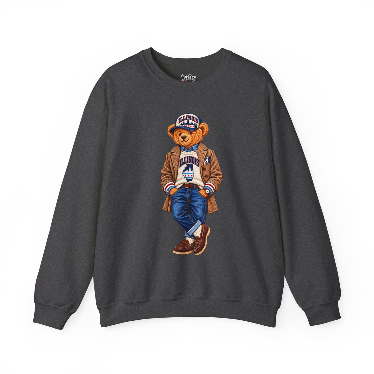 Illinois - Game Day Teddy Bear Sweatshirt