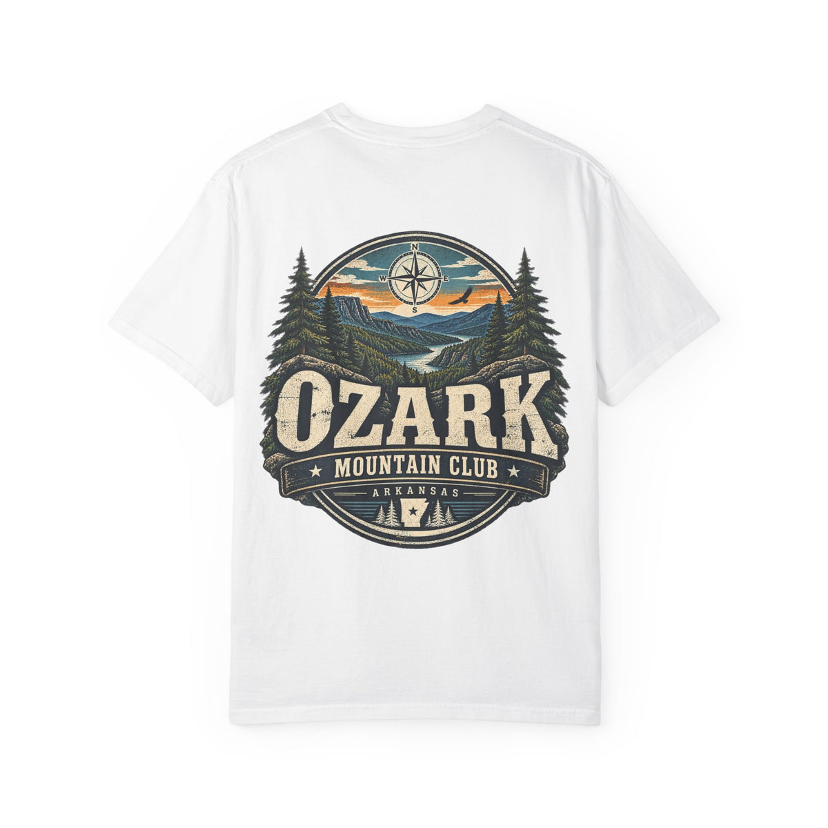 Arkansas Ozark Mountain Club Unisex Comfort Color 1717 Streetwear Graphic Tee